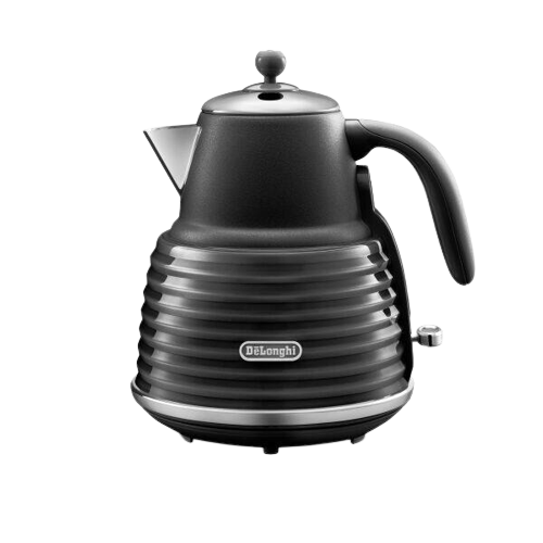 DeLonghi Scultura Selections Kettle: Granite Black 1.5L