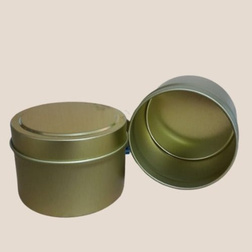 Small Gold Candle Tin 100ml