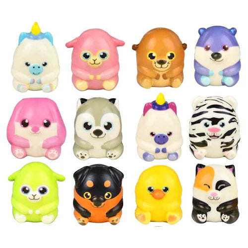 Mini Animal Slow Rising Squishies (Pack of 3)