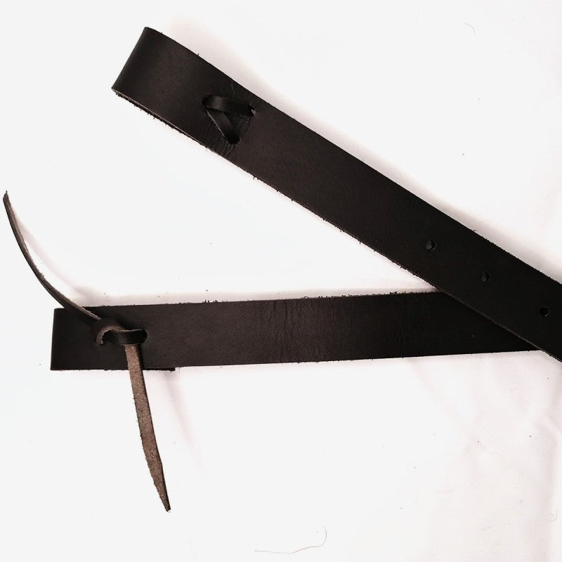 Leather Tie Strap Set