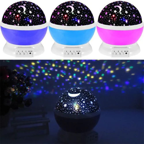 Rotating Star Projector Night Light