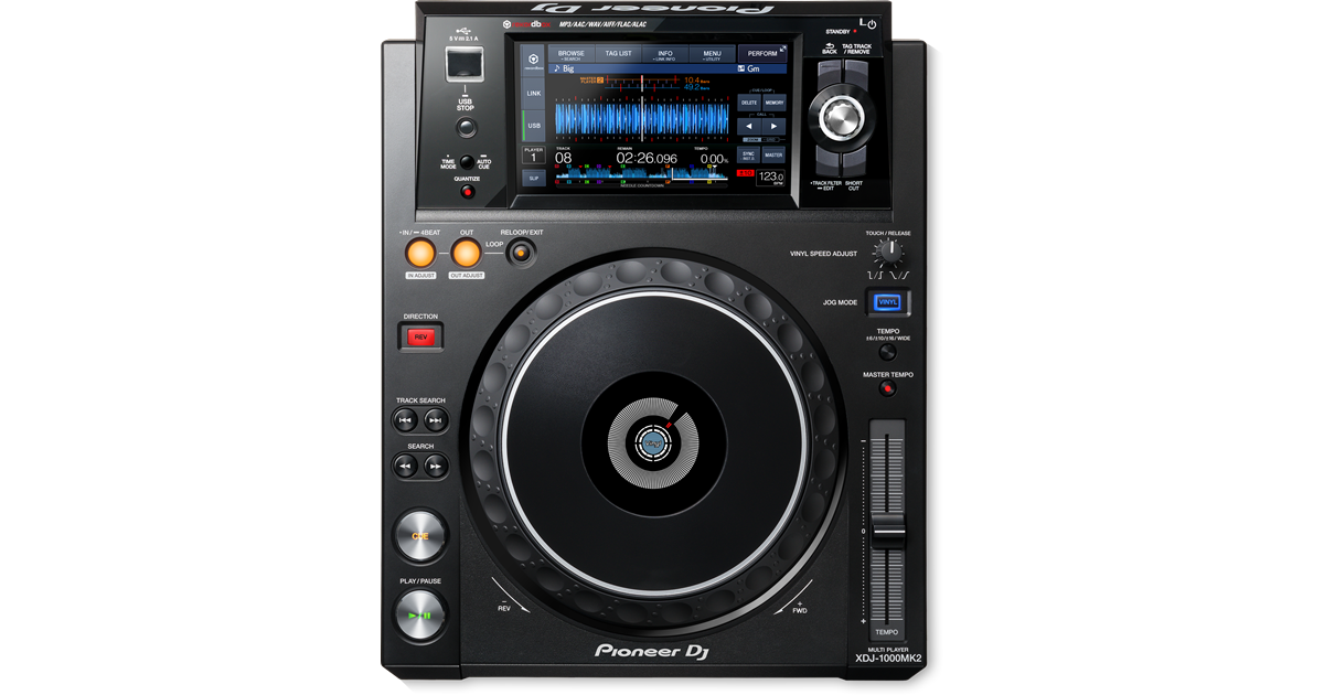 Pioneer XDJ-1000 MKII Rekordbox-Ready Digital Deck