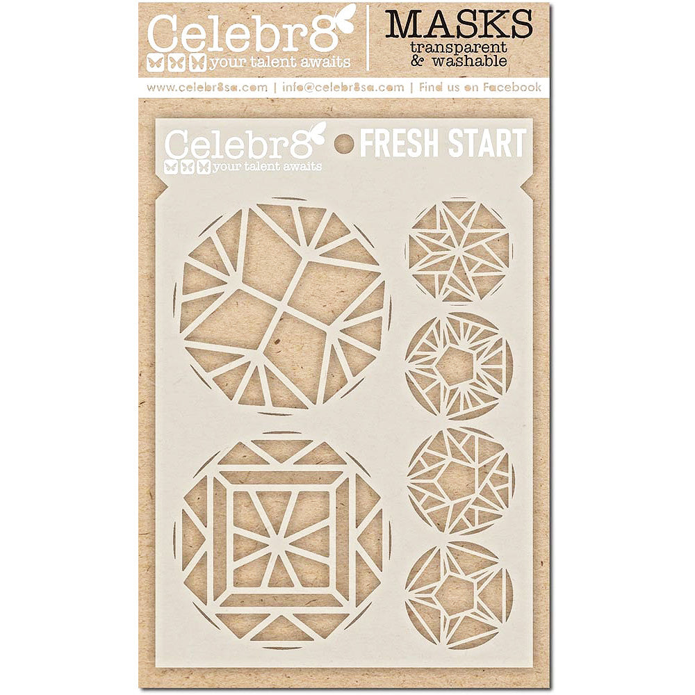 Celebr8 Stencil - Fresh Start