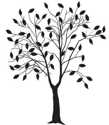Darice Embossing Folder - Leafing Tree