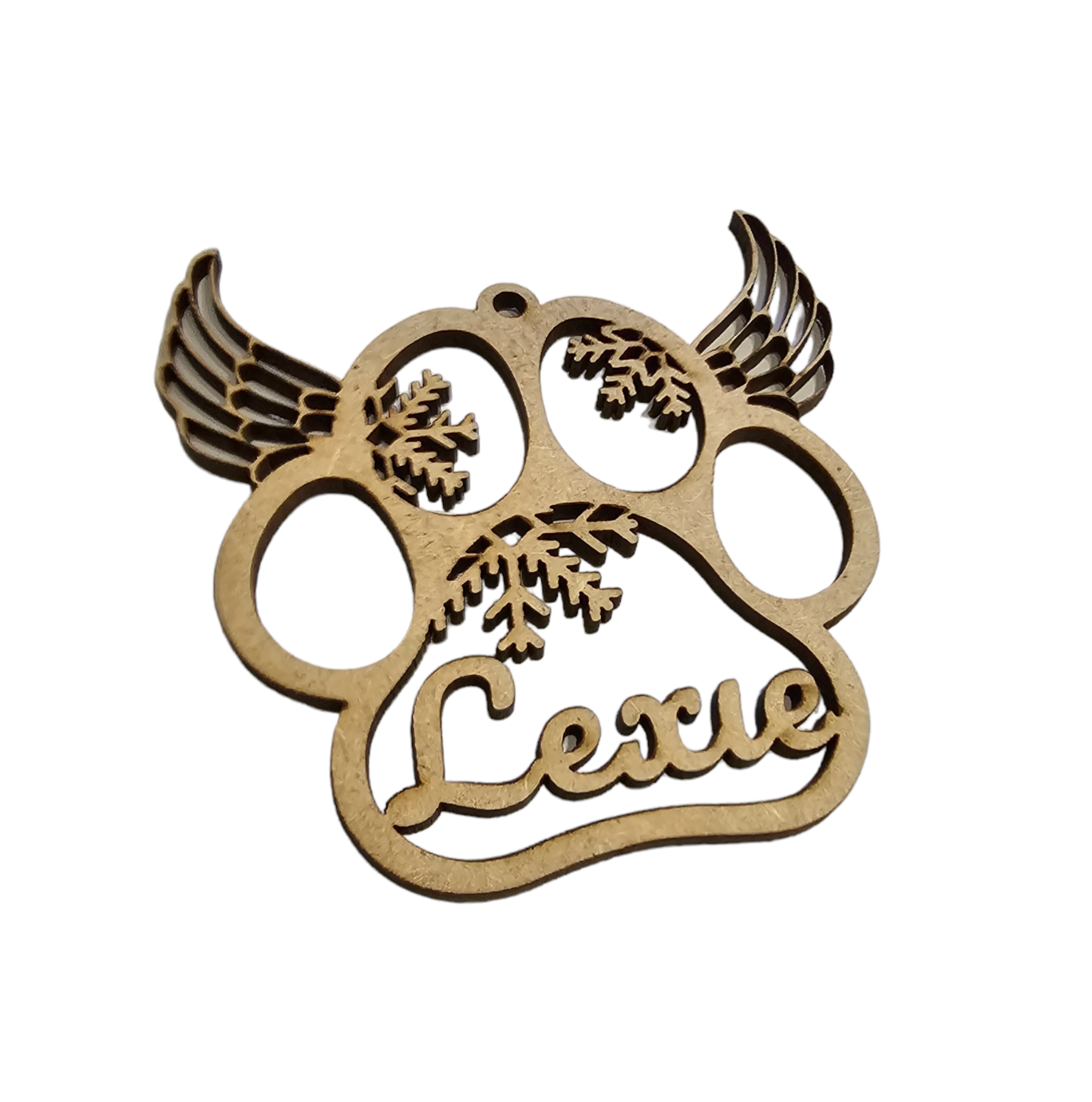 Personalised Dog Paw Ornament