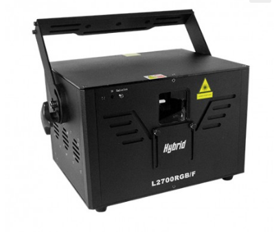 Hybrid L2700RGB/F Red, Green and Blue Laser – Beam & Animated Graphics