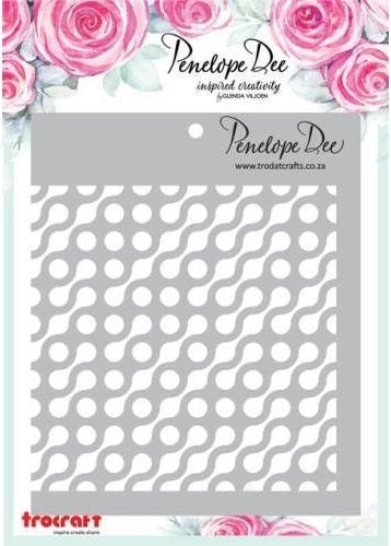 Penelope Dee Summer Breeze Stencil - Breeze