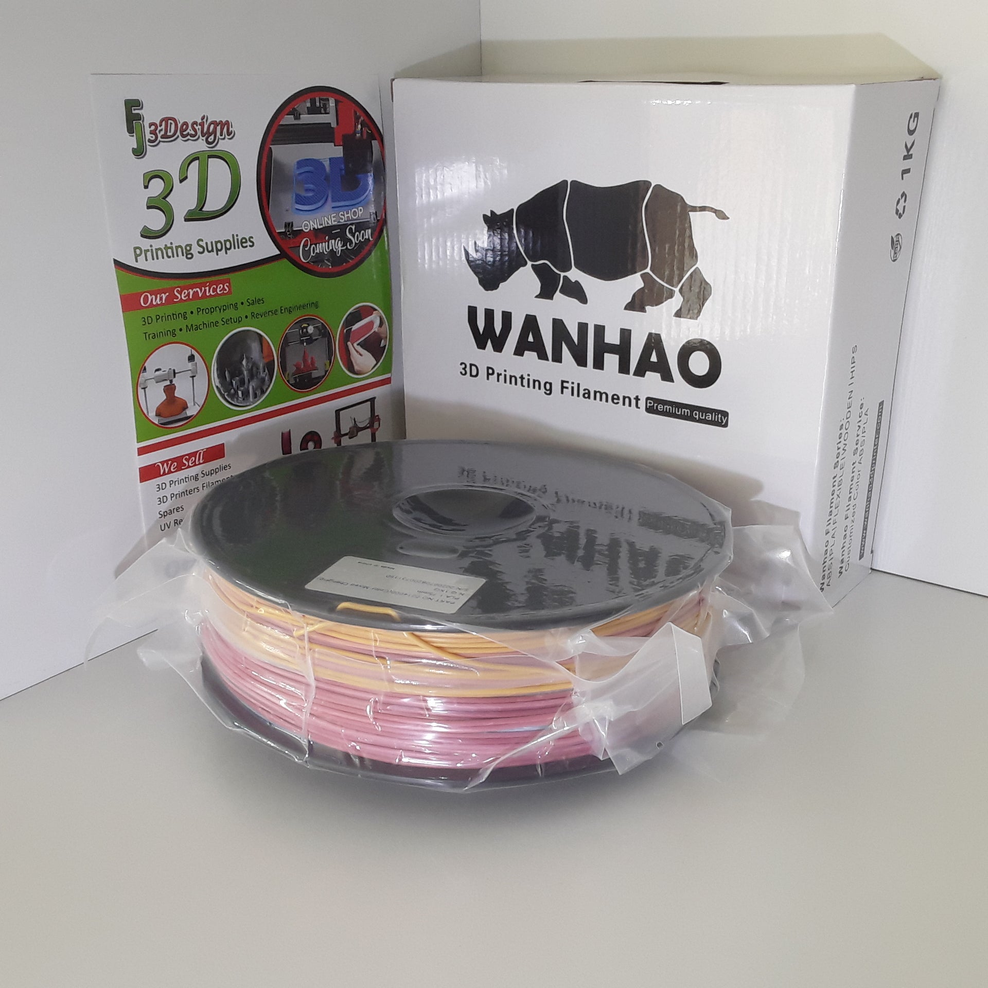 Wanhao PLA Rainbow 1.75mm 1kg