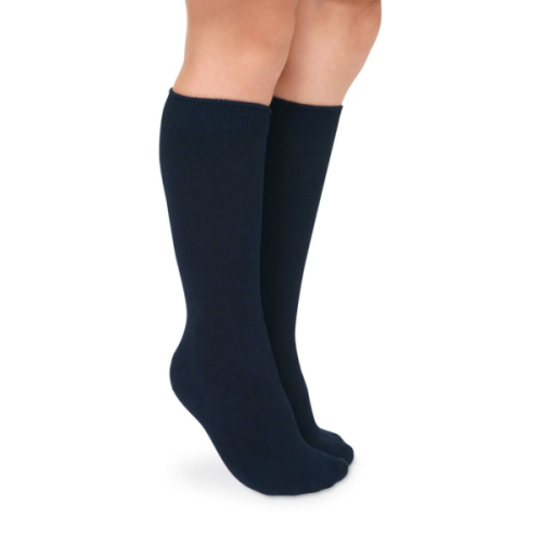 Jefferies Socks Seamless Cotton Knee High Socks