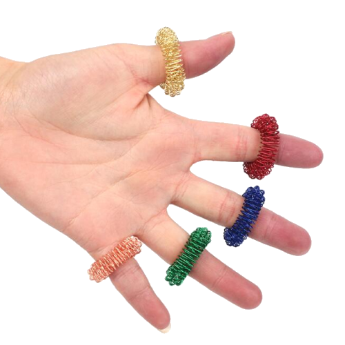 Spiky Finger Rings (Pack of 3)