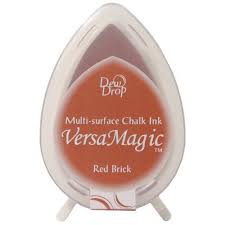 VersaMagic Dew Drop Chalk Ink Pad Red Brick